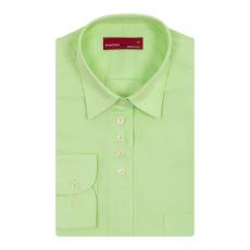 Women's lime green plain long sleeved shirt