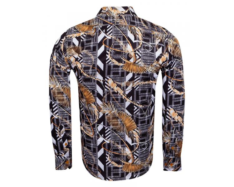 SL 6951 Эксклюзивная рубашка с принтом Мужские рубашки