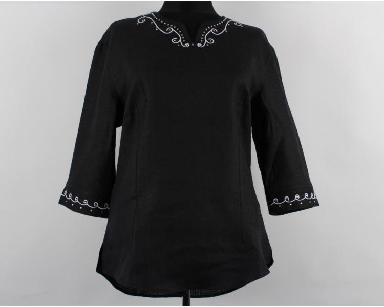LS 4062 Льняная женская блузка Женские рубашки