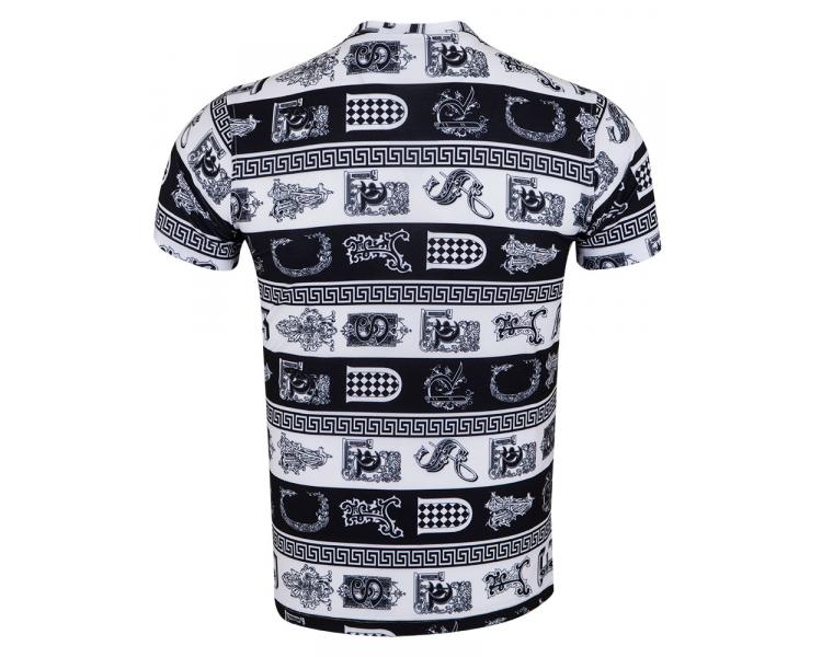 Checkhered Style Short Sleeved Mens T.Shirt TS 1230